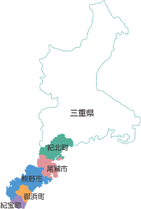 三重県マップ